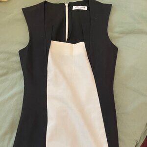 Knee Length Vero Moda Body-con Color Block Dress (size small)